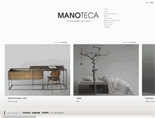 Tablet Screenshot of manoteca.com